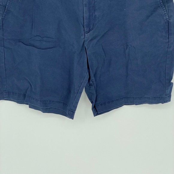 NORDSTROM Slim Fit Flat Front Navy Dockers - Picture 3 of 5